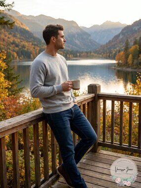 And Now This Mens Raglan Sweatshirt